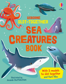 Slot-together Sea Creatures Book by Abigail Wheatley, Amanda Shufflebotham, 9781836051718