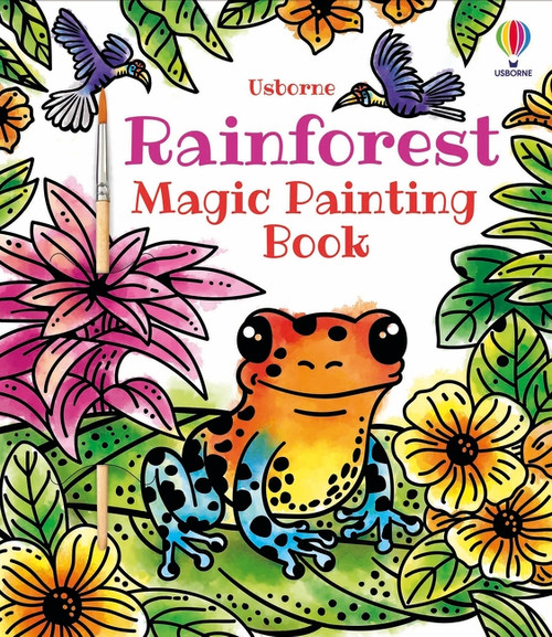 Rainforest Magic Painting Book by Marcella Grassi, Sam Baer, 9781836052081