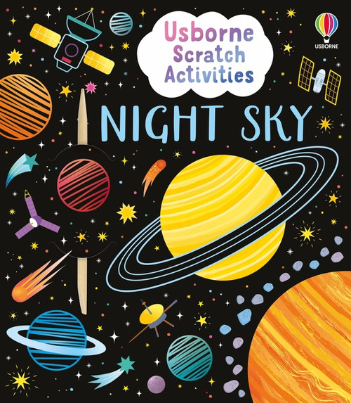 Usborne Scratch Activities Night Sky by Klara Hawkins, Rosie Dickins, 9781836052562