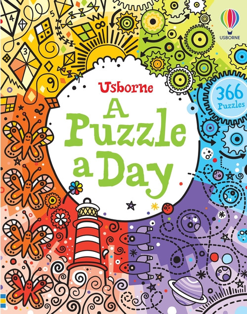 A Puzzle a Day by Phillip Clarke, Michael Hill, Michael Hill, 9781836052357