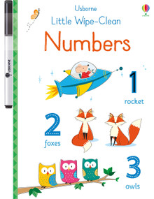 Little Wipe-Clean Numbers by Felicity Brooks, Malu Lenzi, 9781836053422