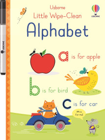 Little Wipe-Clean Alphabet by Felicity Brooks, Malu Lenzi, 9781836053828