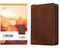 The Message Deluxe Gift Zipper Bible, Large Print (Leather-Look, Rustic Brown) by Eugene H. Peterson, 9798898022464