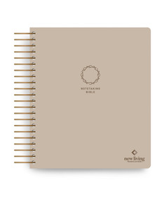 NLT Spiral-Bound Notetaking Bible, Filament Enabled (Hardcover, Classic Tan) by Tyndale, New Living Translation, 9798400525988