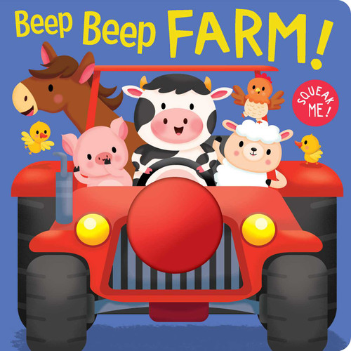 Beep Beep Farm! (Board Book with Squeaky Toy) by Rachael McLean, 9780655240075