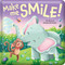 Make Me Smile!: Padded Board Book (Padded Hardcover Picture Storybook) by Em Bruce, Roksana Barwinska, 9780655246497