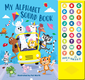 My Alphabet Sound Book (26-Button ABC Sound Board Book) by Pat Worth, 9780655248040