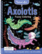 Velvet Art: Axolotls Fuzzy Coloring (Activity Book with Velvet Coloring Pages and Holographic Stickers) by Lake Press, 9780655248354