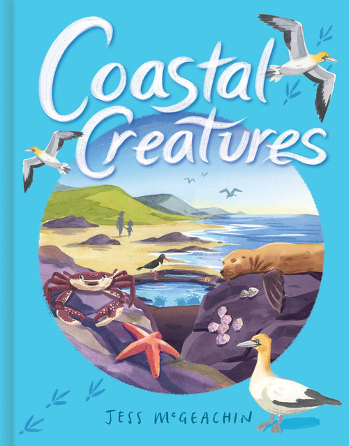 Coastal Creatures (A Nonfiction Animal Picture Book with Gatefold for Kids) by Jess McGeachin, Jess McGeachin, 9781499820706