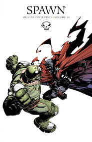 Spawn Origins Volume 33 by Todd McFarlane, Robert Kirkman, Jonathan Goff, Will Carlton, Whilce Portacio, Erik Larsen, Szymon Kudranski, Robert Kirkman, Todd McFarlane, Danny Miki, Jonathan Glapion, Michael Golden, Jay Fotos, FCO Plascencia, Shelia Saldana, Ivan Plascencia, 9781534352100