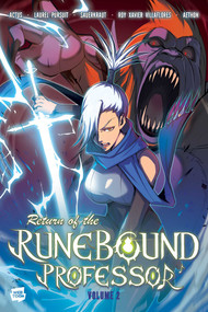 Return of the Runebound Professor, Vol. 2 (Graphic Novel) by Actus, Daniel Krauss, Laurel Pursuit Studios, Roy Xavier Flores, Yumiitsu, Simple But Fire, Ali Zaghlul, Actus, 9781638494904
