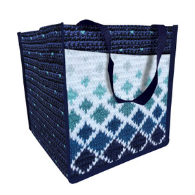 Yarn Art Project Tote (Stash Your Yarn, Crochet Hooks, Knitting Needles, Patterns & Other Craft Supplies) by C&T Publishing, 9781644038062