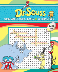Dr. Seuss Word Search, Quips, Quotes and Coloring Book by Editors of Thunder Bay Press, 9781667214467