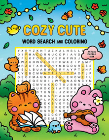 Cozy Cute Word Search and Coloring by Editors of Thunder Bay Press, 9781667215440