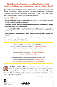 Heal Faster (Unlock Your Body's Rapid Recovery Reflex) by Victoria Maizes, 9781668046036