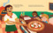 One Pizza to Go! (A Funny Picture Book About a Pizza That Won't Come Down) by Lisa Rao, Carole Chevalier, 9781685553357