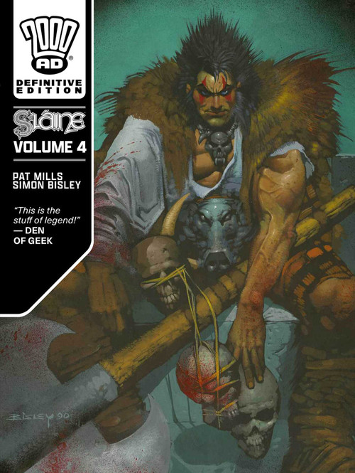 Slaine - The Definitive Edition, volume 4 by Pat Mills, Simon Bisley, Glenn Fabry, 9781837869282