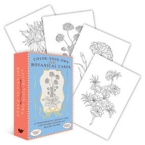 Color-Your-Own Botanical Cards by Sweet Hearts Press, 9781923748088