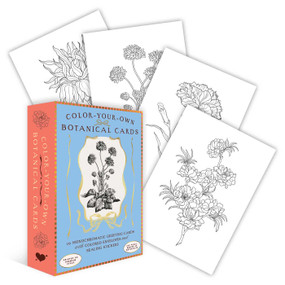 Color-Your-Own Botanical Cards by Sweet Hearts Press, 9781923748088