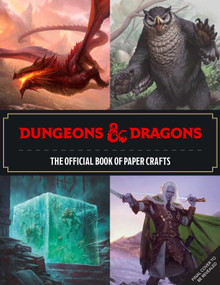 Dungeons & Dragons: The Official Book of Paper Crafts by Simon Arizpe, 9798337404202