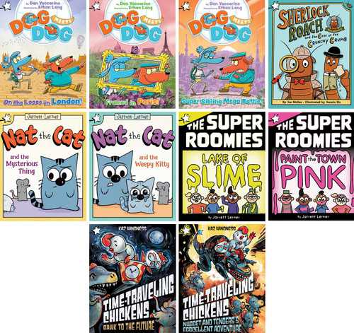 Nat the Cat and the Weepy Kitty (A Star Chapter Book) by Jarrett Lerner, Jarrett Lerner, 9798347109524