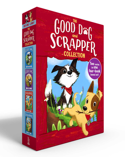 The Good Dog and Scrapper Collection (Boxed Set) (Home Is Where the Heart Is; Raised in a Barn; Leader of the Pack; Pup vs. Squirrel) by Cam Higgins, Ariel Landy, 9798347119172