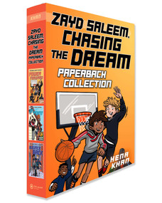 Zayd Saleem, Chasing the Dream Paperback Collection (Boxed Set) (Power Forward; On Point; Bounce Back) by Hena Khan, Sally Wern Comport, 9798347126286