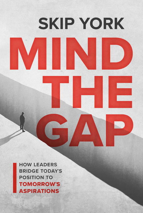 Mind the Gap (How Leaders Bridge Today's Position to Tomorrow's Aspirations) by Skip York, 9798891883604