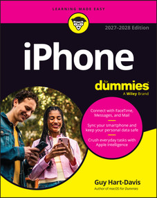 iPhone For Dummies, 2027-2028 Edition by Guy Hart-Davis, 9781394457557