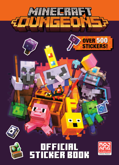 Minecraft Official Dungeons Sticker Book (Minecraft) by Random House, Random House, 9780593373026
