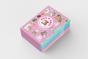 The Cozy Collection (A four-book collection of cozy stickers in a giftable slipcase) by Zenny Abanales, 9781837761685