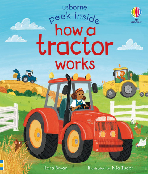 Peek Inside How a Tractor Works by Lara Bryan, Nia Tudor, 9781835405147
