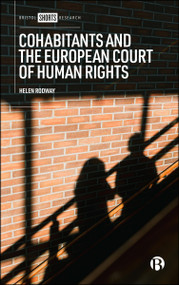 Cohabitants and the European Court of Human Rights by Helen Rodway, 9781529257809