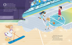 Hoopily Ever After (A Basketball Fairy Tale) by Breanna Stewart, Megan Lacera, Ashley Evans, 9798217043569
