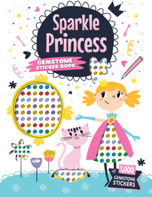 Sparkle Princess Gemstone Sticker Book by Clorophyl Editions, 9781641244039
