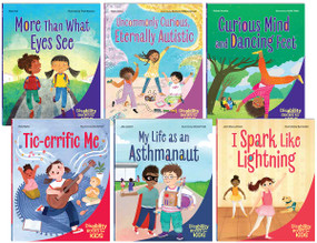 Disability Books for Kids Series 6-Book Set by Multiple Authors, Rasha Hamid, Jenna Elyse Johnson, Melinda González, Alicia Meyers, Jake Lockett, 9798885544818