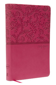 NKJV, Value Thinline Bible, Pink Leathersoft, Red Letter, Comfort Print (Holy Bible, New King James Version) by Thomas Nelson, 9780718074449