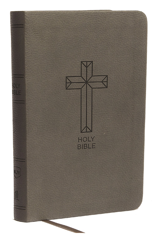 NKJV, Thinline Bible, Compact, Leathersoft, Black, Red Letter, Comfort Print (Holy Bible, New King James Version) by Thomas Nelson, 9780718075521