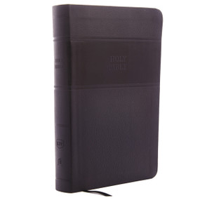 KJV Holy Bible: Personal Size Giant Print with 43,000 Cross References, Black Leathersoft, Red Letter, Comfort Print: King James Version by Thomas Nelson, 9780785215561