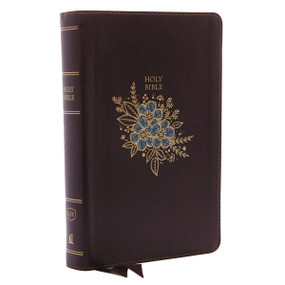 KJV Holy Bible: Personal Size Giant Print with 43,000 Cross References, Deluxe Burgundy Leathersoft, Red Letter, Comfort Print: King James Version by Thomas Nelson, 9780785215585