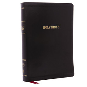 KJV Holy Bible: Super Giant Print with 43,000 Cross References, Deluxe Black Leathersoft, Red Letter, Comfort Print: King James Version by Thomas Nelson, 9780785215660