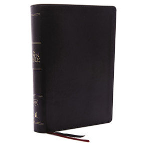 The KJV Open Bible: Complete Reference System, Black Leathersoft, Red Letter, Comfort Print: King James Version by Thomas Nelson, 9780785222941