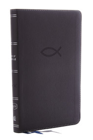 KJV Holy Bible: Thinline Youth Edition, Gray Leathersoft, Red Letter, Comfort Print: King James Version by Thomas Nelson, 9780785225720
