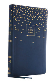 KJV Holy Bible: Thinline Youth Edition, Blue Leathersoft, Red Letter, Comfort Print: King James Version by Thomas Nelson, 9780785225751