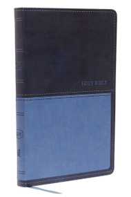 KJV Holy Bible: Value Thinline, Blue Leathersoft, Red Letter, Comfort Print: King James Version (Holy Bible, King James Version) by Thomas Nelson, 9780785225980