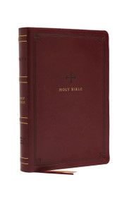 NRSV Large Print Standard Catholic Bible, Red Leathersoft (Comfort Print, Holy Bible, Complete Catholic Bible, NRSV CE) (Holy Bible) by Catholic Bible Press, 9780785230489