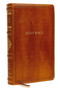 KJV, Personal Size Reference Bible, Sovereign Collection, Leathersoft, Brown, Red Letter, Comfort Print (Holy Bible, King James Version) by Thomas Nelson, 9780785239239