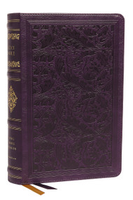 KJV, Personal Size Reference Bible, Sovereign Collection, Leathersoft, Purple, Red Letter, Thumb Indexed, Comfort Print by Thomas Nelson, 9780785239260