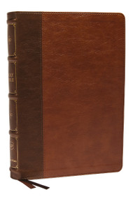 KJV Holy Bible: Large Print Verse-by-Verse with Cross References, Brown Leathersoft, Comfort Print: King James Version (Maclaren Series) by Thomas Nelson, 9780785241942