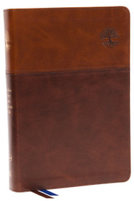 NKJV, Matthew Henry Daily Devotional Bible, Leathersoft, Brown, Red Letter, Comfort Print (366 Daily Devotions by Matthew Henry) by Thomas Nelson, 9780785246664
